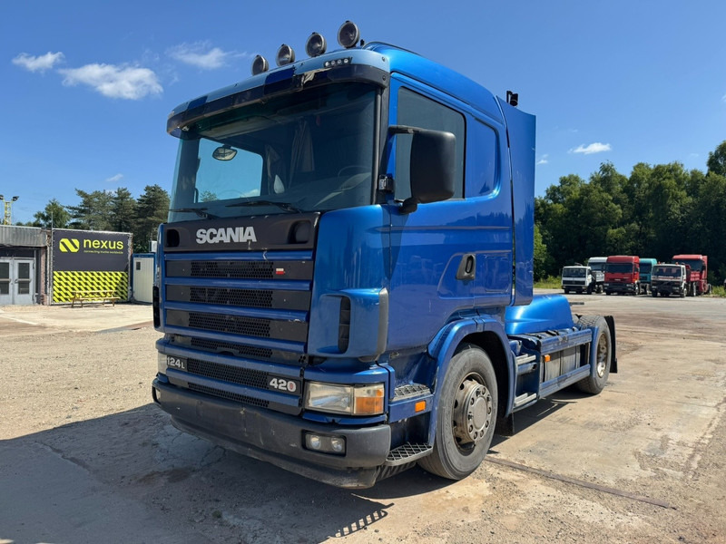 Scania 124 - 420 Highline (MANUAL GEARBOX / BOITE MANUELLE) - وحدة جر: صورة 1 Scania 124 - 420 Highline (MANUAL GEARBOX / BOITE MANUELLE) - وحدة جر: صورة 1