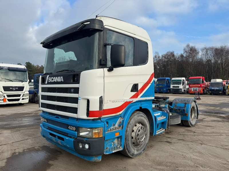 Scania 124 - 420 (MANUAL GEARBOX / BOITE MANUELLE / PTO / HYDRAULIC / PERFECT) - وحدة جر: صورة 1 Scania 124 - 420 (MANUAL GEARBOX / BOITE MANUELLE / PTO / HYDRAULIC / PERFECT) - وحدة جر: صورة 1