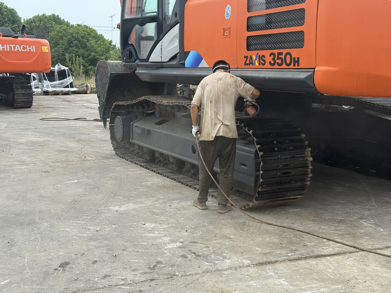 حفار زحاف Hitachi used hitachi 350-5g: صورة 7 حفار زحاف Hitachi used hitachi 350-5g: صورة 7