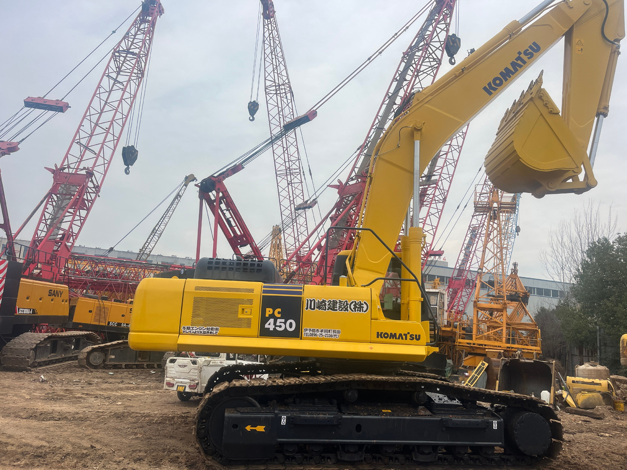 Komatsu pc450 - حفار زحاف: صورة 3 Komatsu pc450 - حفار زحاف: صورة 3