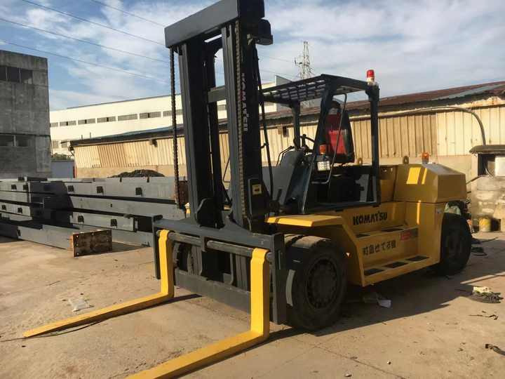 Nice Performance 100% Original komatsu 15tons Forklift on Sale 15 Ton Diesel Forklifts Industrial Price for Sale - رافعة شوكية ديزل: صورة 2 Nice Performance 100% Original komatsu 15tons Forklift on Sale 15 Ton Diesel Forklifts Industrial Price for Sale - رافعة شوكية ديزل: صورة 2