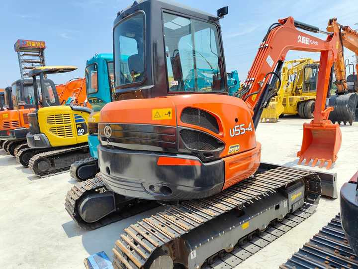 Perfect Condition Kubota U55-4 Japan Brand Mini Excavator with Pusher for Sale 90% Brand New Mini Kubota U25 35 55 5tons - حفارة: صورة 2 Perfect Condition Kubota U55-4 Japan Brand Mini Excavator with Pusher for Sale 90% Brand New Mini Kubota U25 35 55 5tons - حفارة: صورة 2