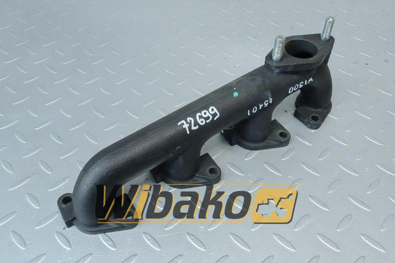 Exhaust manifold for engine Kubota V2403 15401-12310 - مشعب العادم - آلات البناء: صورة 1 Exhaust manifold for engine Kubota V2403 15401-12310 - مشعب العادم - آلات البناء: صورة 1