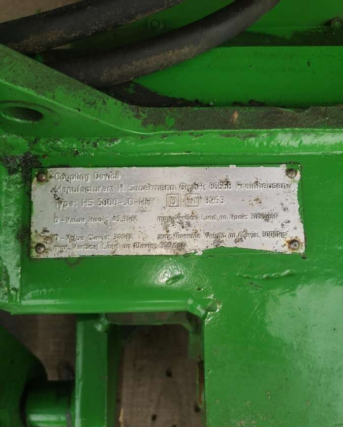 JOHN DEERE hook - ملحق - جرار: صورة 2 JOHN DEERE hook - ملحق - جرار: صورة 2