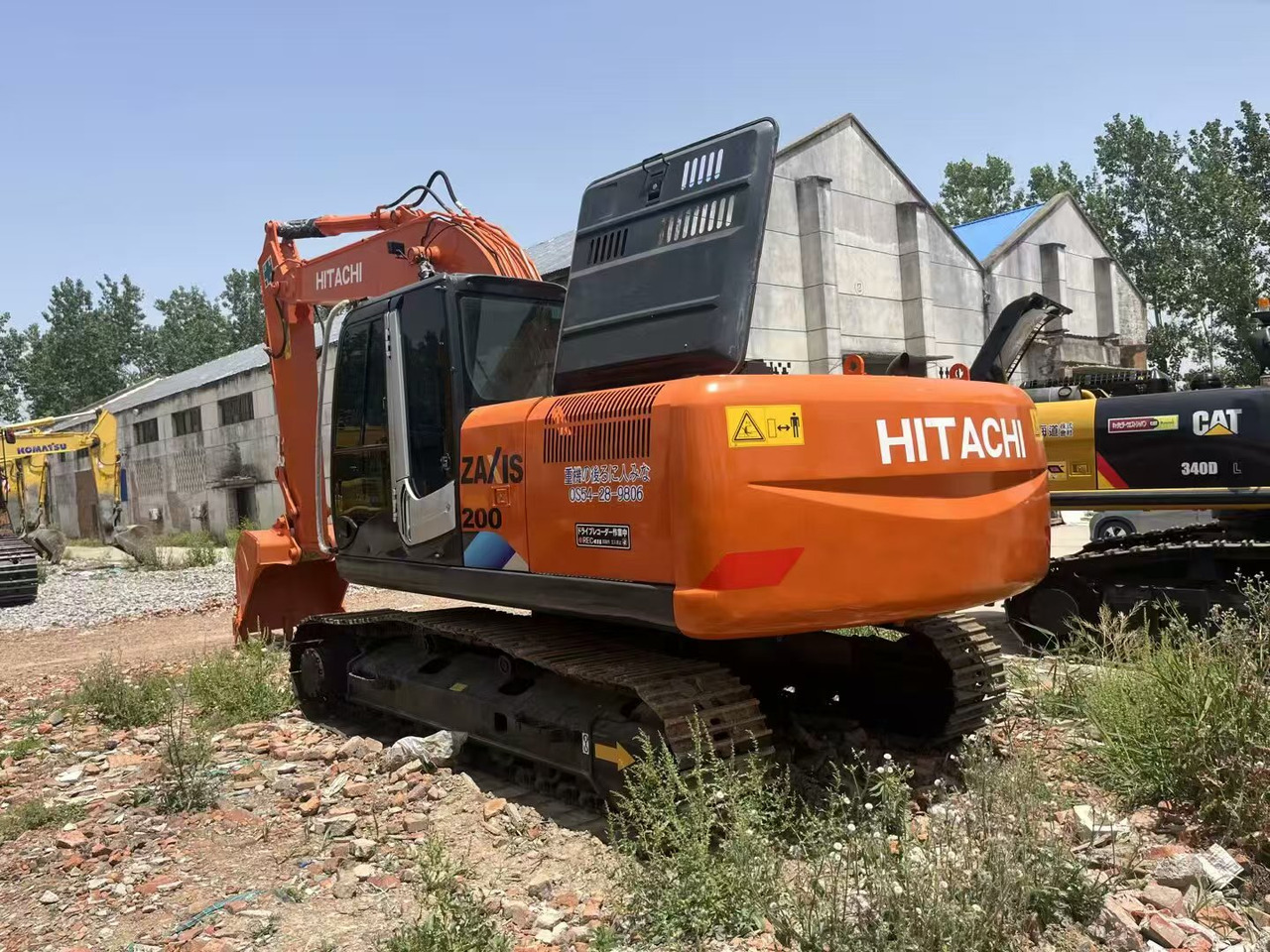 HITACHI ZX200 - حفار زحاف: صورة 5 HITACHI ZX200 - حفار زحاف: صورة 5