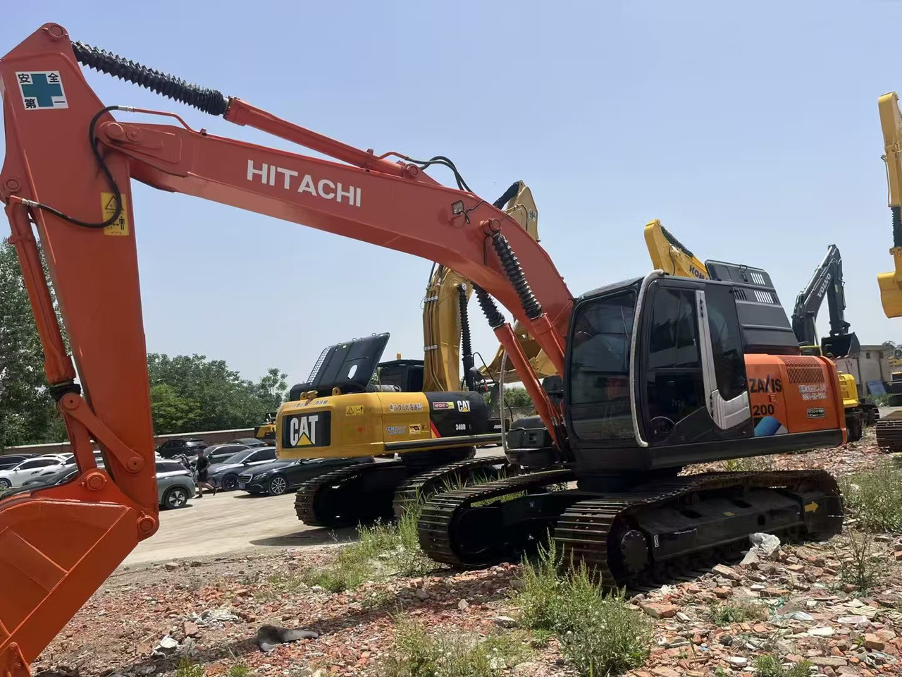 HITACHI ZX200 - حفار زحاف: صورة 4 HITACHI ZX200 - حفار زحاف: صورة 4