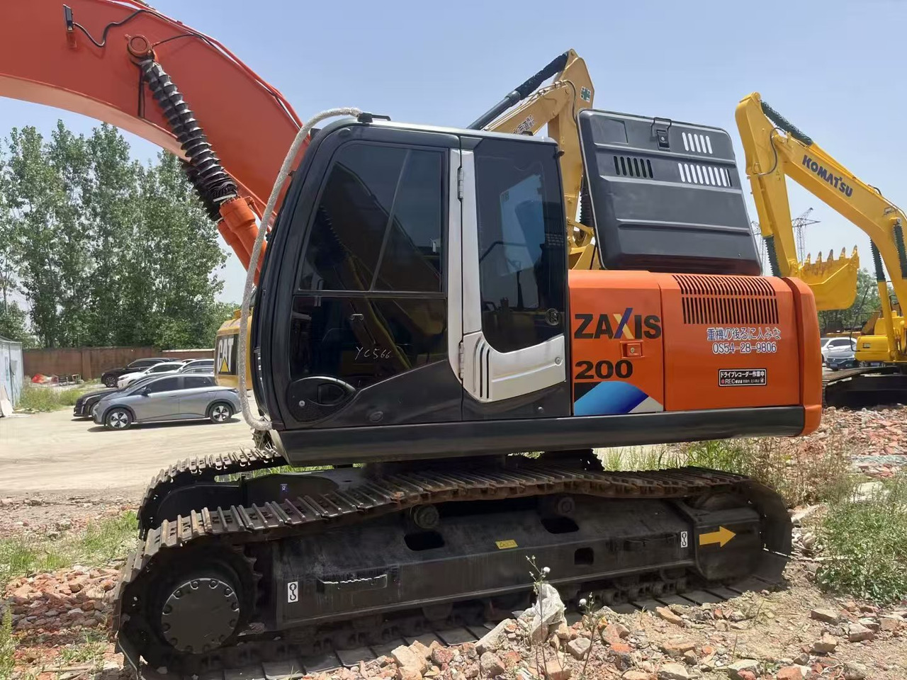 HITACHI ZX200 - حفار زحاف: صورة 4 HITACHI ZX200 - حفار زحاف: صورة 4