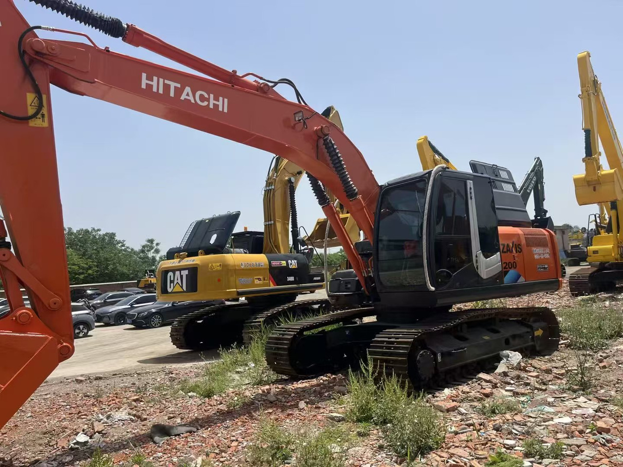 HITACHI ZX200 - حفار زحاف: صورة 3 HITACHI ZX200 - حفار زحاف: صورة 3