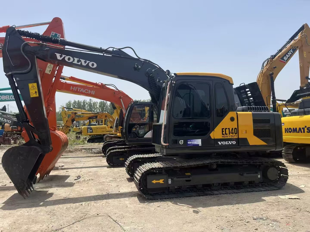VOLVO EC140 - حفار زحاف: صورة 2 VOLVO EC140 - حفار زحاف: صورة 2