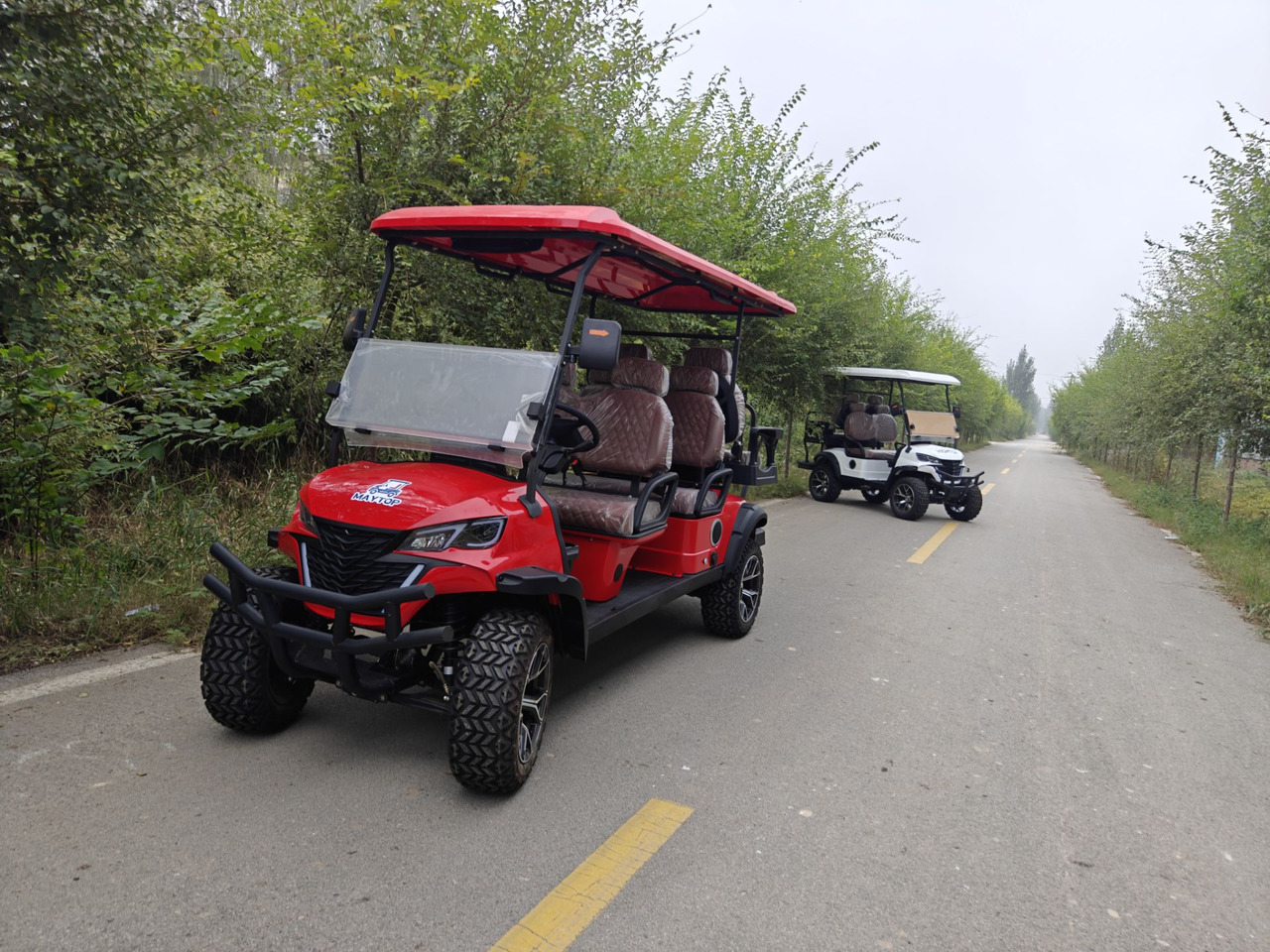 MAYTOP HIGHTOP MF Golf Cart with Electric or Petrol engine 2-8seats - حافلة المدينة: صورة 4 MAYTOP HIGHTOP MF Golf Cart with Electric or Petrol engine 2-8seats - حافلة المدينة: صورة 4