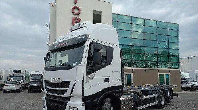 IVECO STRALIS AS260S48 A TELAIO FULL PNEUMATIC - شاحنات الحاويات / جسم علوي قابل للتغيير شاحنة: صورة 1 IVECO STRALIS AS260S48 A TELAIO FULL PNEUMATIC - شاحنات الحاويات / جسم علوي قابل للتغيير شاحنة: صورة 1