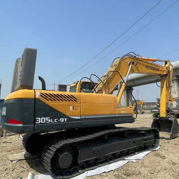 حفار زحاف Hyundai Digger 305LC-9T Second Hand Korea Made High Performance Machine Hyundai Excavator for Sale [ Copy ]: صورة 6