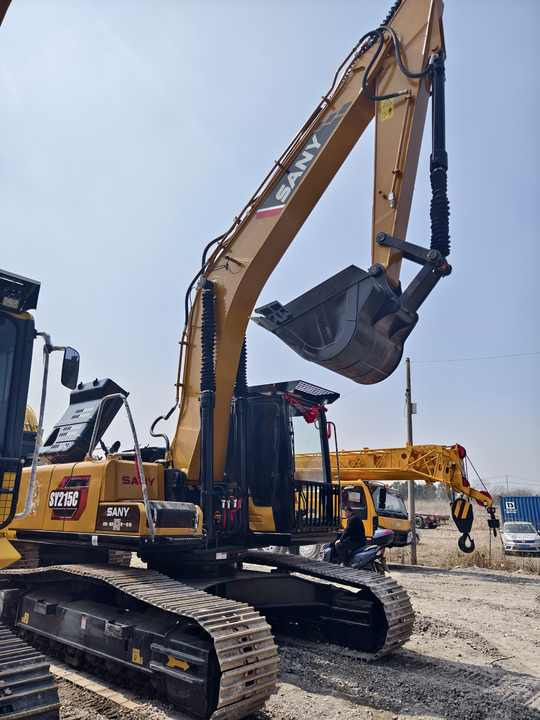 Used Heavy Construction Equipment Sany Sy215 Excavator Used Machine - حفار زحاف: صورة 3 Used Heavy Construction Equipment Sany Sy215 Excavator Used Machine - حفار زحاف: صورة 3
