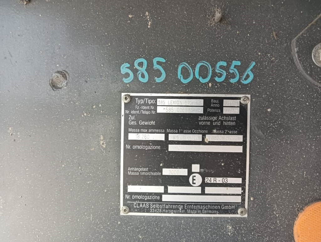 Claas Lexion 570  Claas Lexion 570: صورة 19