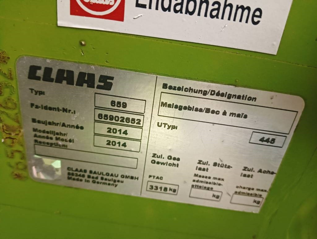 Claas Orbis 750 - معدات تيبيس التبن: صورة 3 Claas Orbis 750 - معدات تيبيس التبن: صورة 3