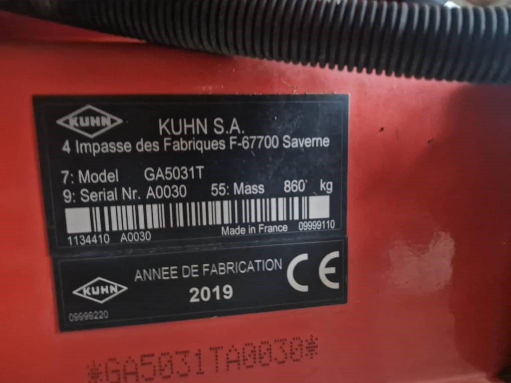 Kuhn 5031T - آلة تيبيس العشب/ آلة جمع العشب: صورة 3 Kuhn 5031T - آلة تيبيس العشب/ آلة جمع العشب: صورة 3
