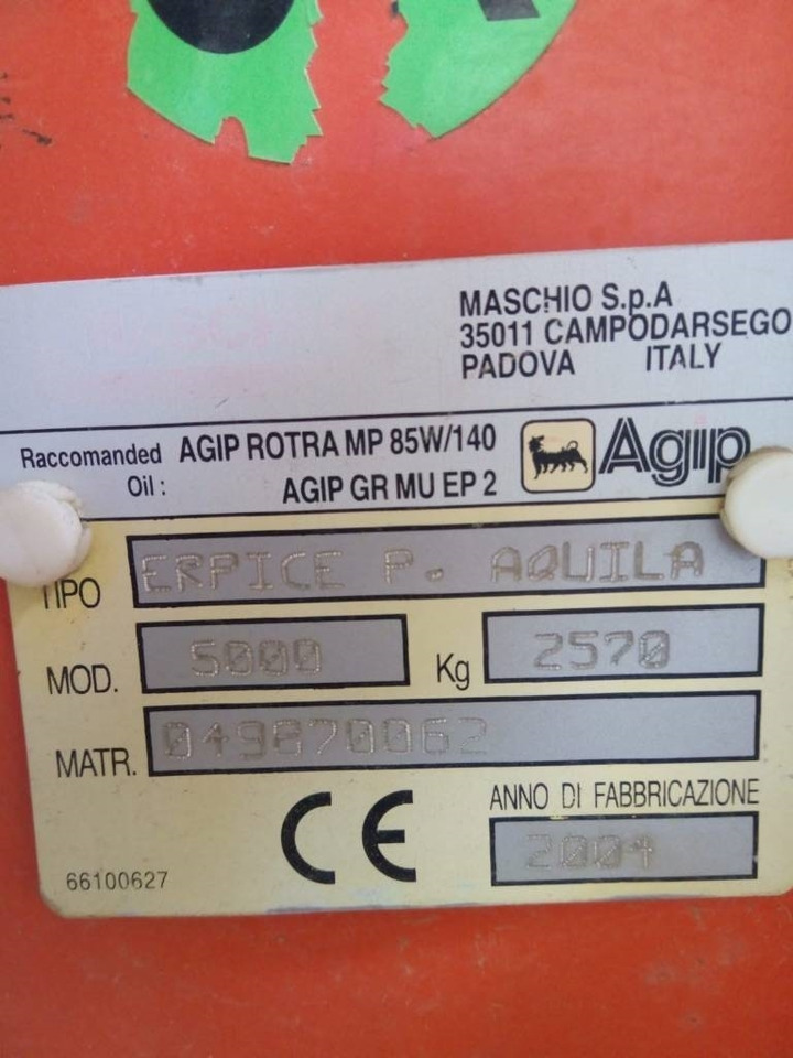 Maschio Aquila 5000 - زحافة: صورة 2 Maschio Aquila 5000 - زحافة: صورة 2