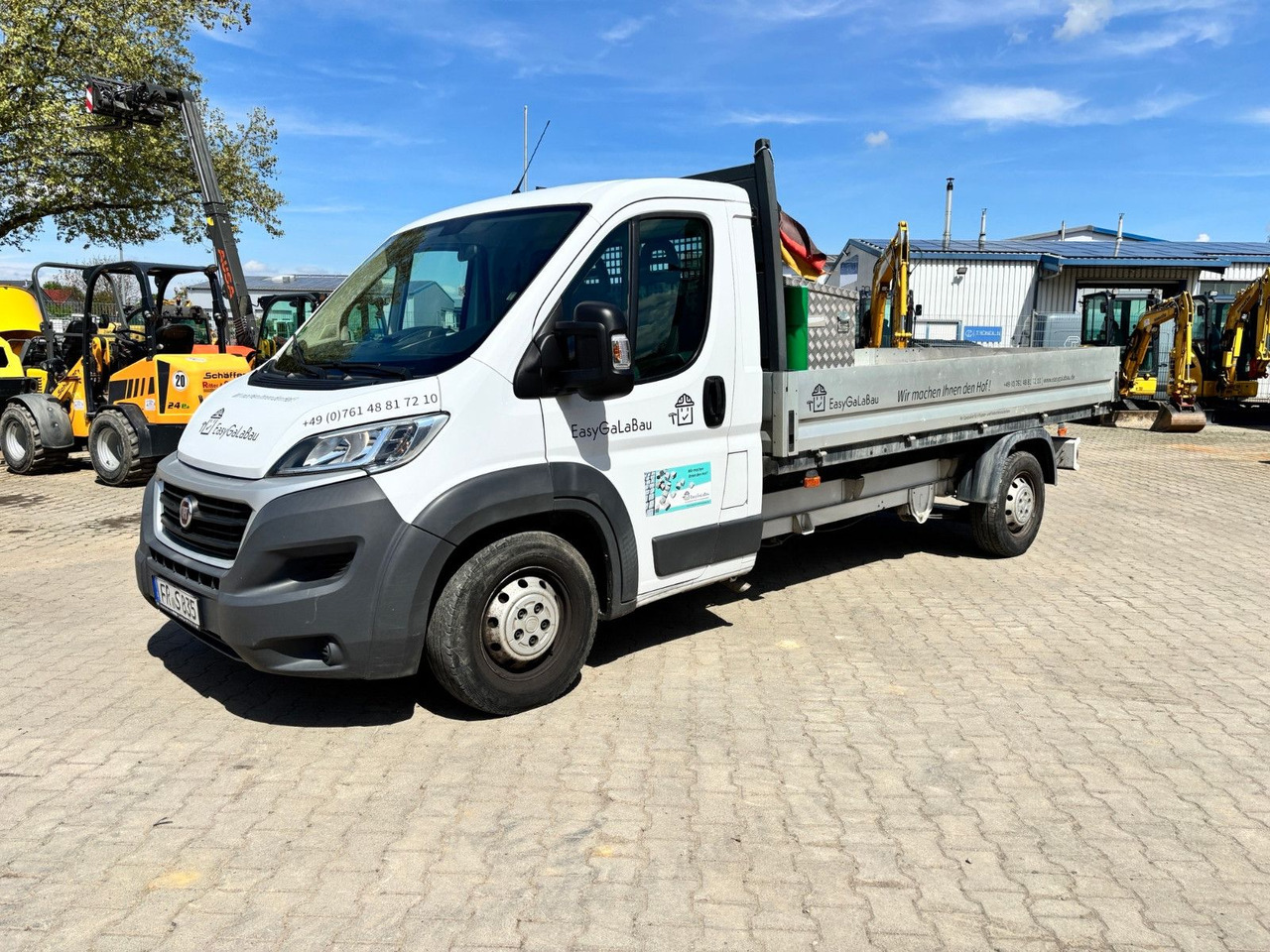 Fiat Ducato Pritsche - شاحنة مفتوحة: صورة 1 Fiat Ducato Pritsche - شاحنة مفتوحة: صورة 1