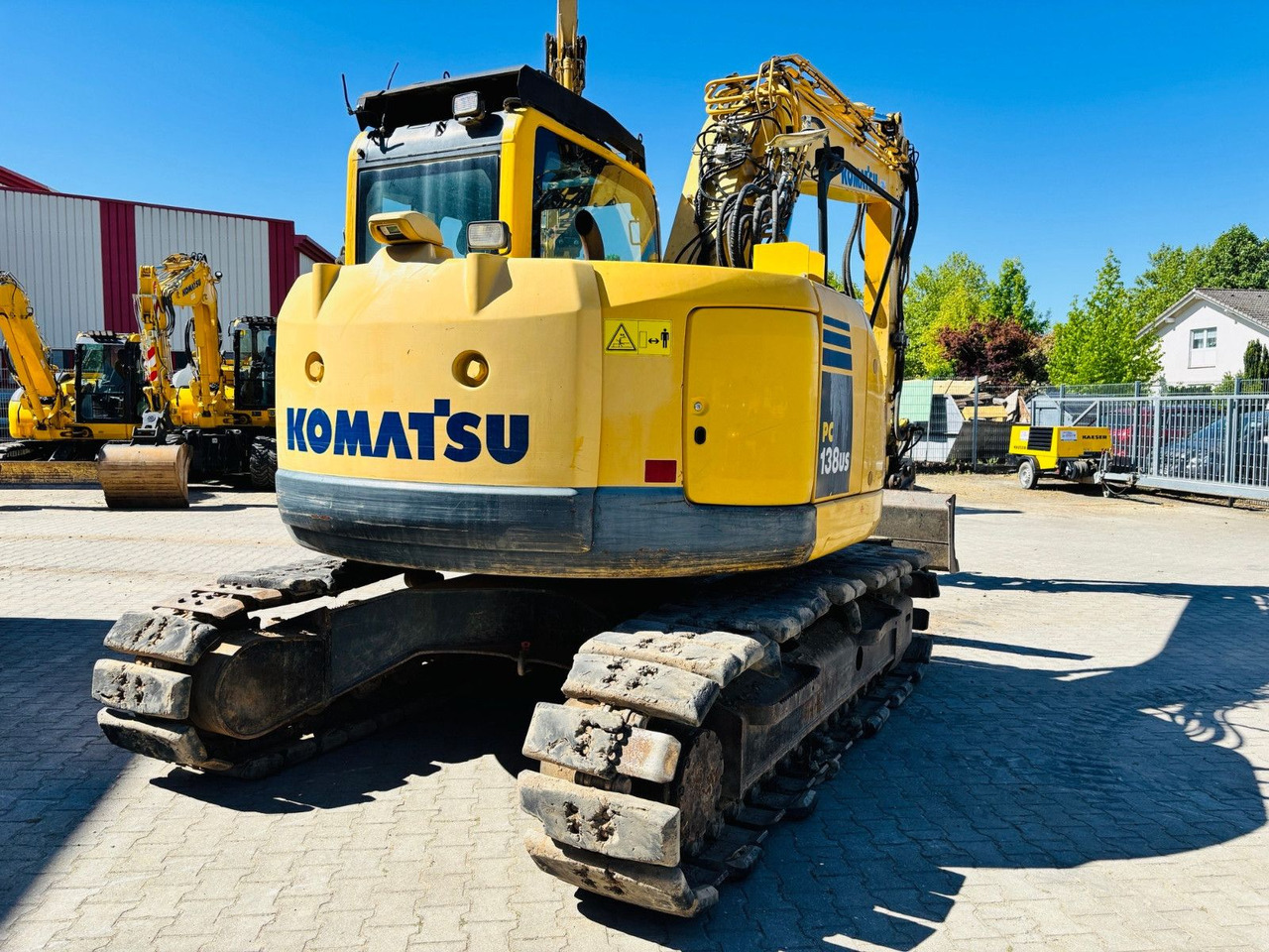 Komatsu PC138US-8 - حفار زحاف: صورة 2 Komatsu PC138US-8 - حفار زحاف: صورة 2
