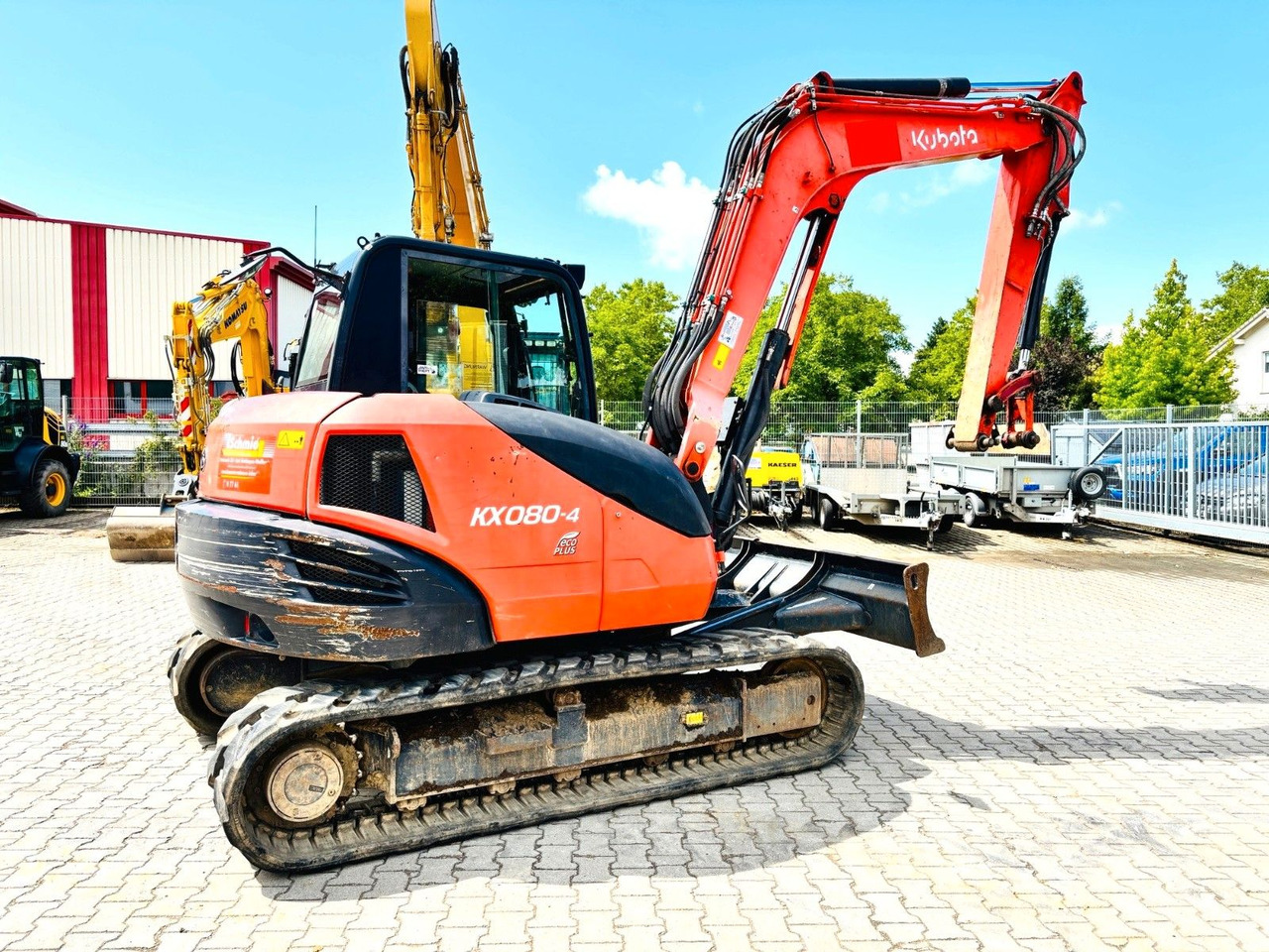 Kubota KX080-4 - حفارة مُصَّغرة: صورة 2 Kubota KX080-4 - حفارة مُصَّغرة: صورة 2