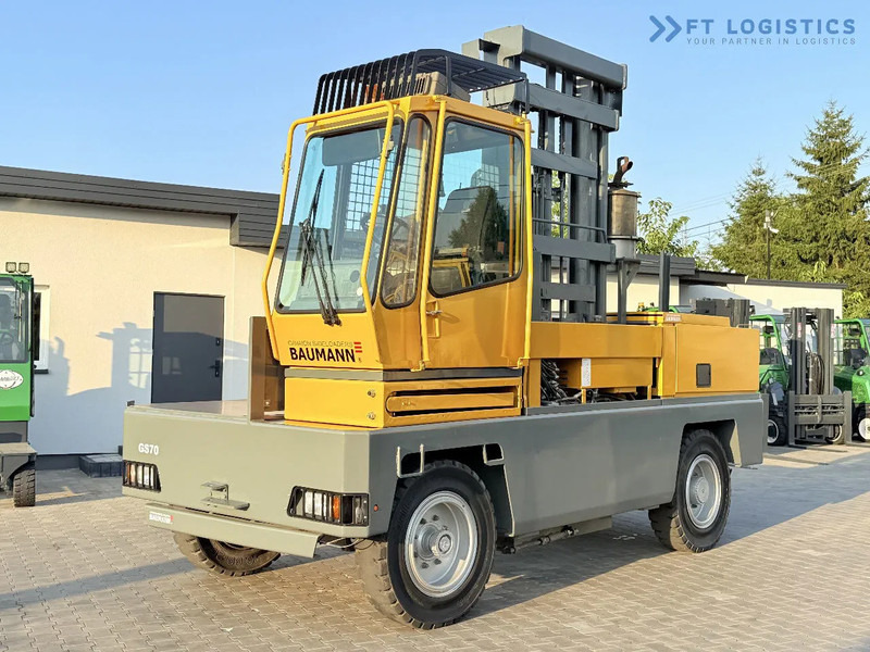 BAUMANN GS 70/14/50 / DUPLEX / 700MM / DIESEL / LIKE-NEW GS 70/14/50 / DUPLEX / 700MM / DIESEL / LIKE-NEW - محمل جانبي - رافعة شوكية ذات شحن جانبي: صورة 1 BAUMANN GS 70/14/50 / DUPLEX / 700MM / DIESEL / LIKE-NEW GS 70/14/50 / DUPLEX / 700MM / DIESEL / LIKE-NEW - محمل جانبي - رافعة شوكية ذات شحن جانبي: صورة 1