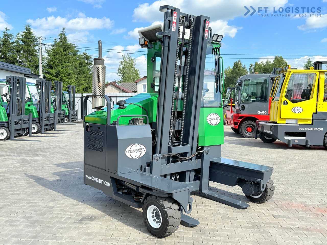 COMBILIFT C3500 / DUPLEX 4100MM / GAS / EXTENDABLE FORKS / CABIN / HEATING + AIR CONDITIONING / LIKE NEW - شاحنة مناولة بأربعة اتجاهات: صورة 5 COMBILIFT C3500 / DUPLEX 4100MM / GAS / EXTENDABLE FORKS / CABIN / HEATING + AIR CONDITIONING / LIKE NEW - شاحنة مناولة بأربعة اتجاهات: صورة 5