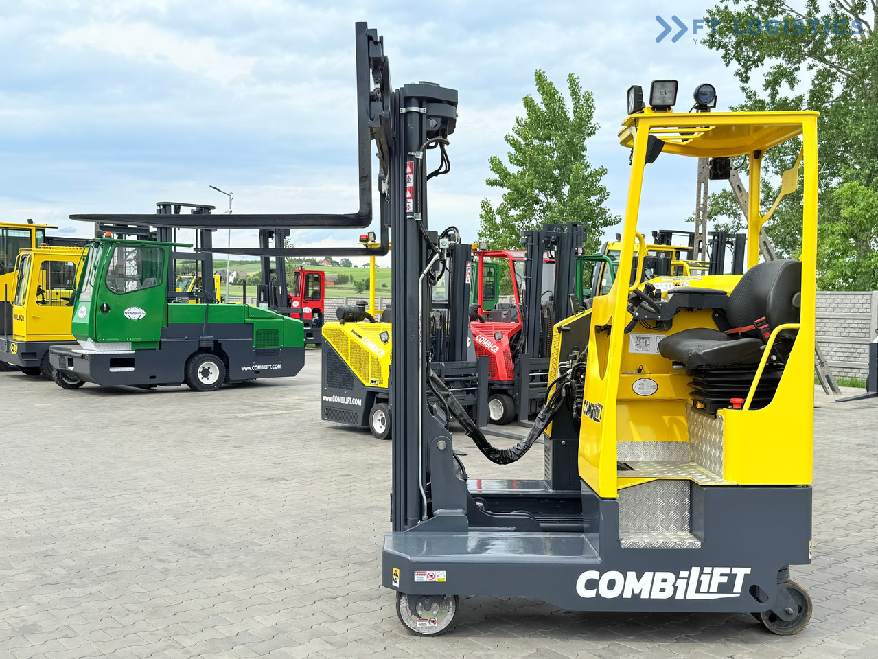 جديدة شاحنة مناولة بأربعة اتجاهات COMBILIFT MR / ELECTRIC / TRIPLEX – 6000MM / FULL FREE LIFT / WIDE POSITIONER / FORK SIDESHIFT / ONLY 1400 HOURS / LIKE NEW: صورة 23