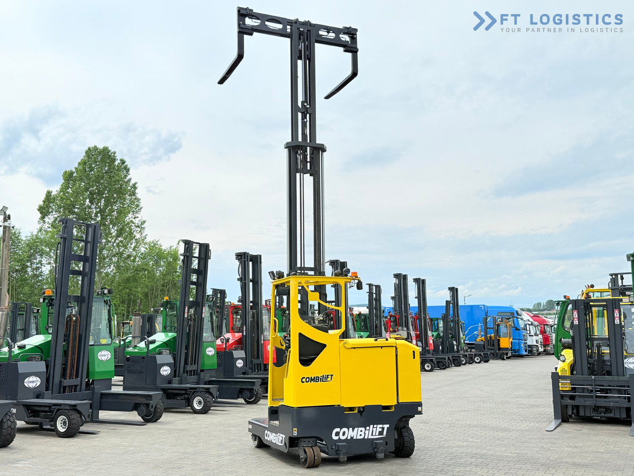 جديدة شاحنة مناولة بأربعة اتجاهات COMBILIFT MR / ELECTRIC / TRIPLEX – 6000MM / FULL FREE LIFT / WIDE POSITIONER / FORK SIDESHIFT / ONLY 1400 HOURS / LIKE NEW: صورة 30