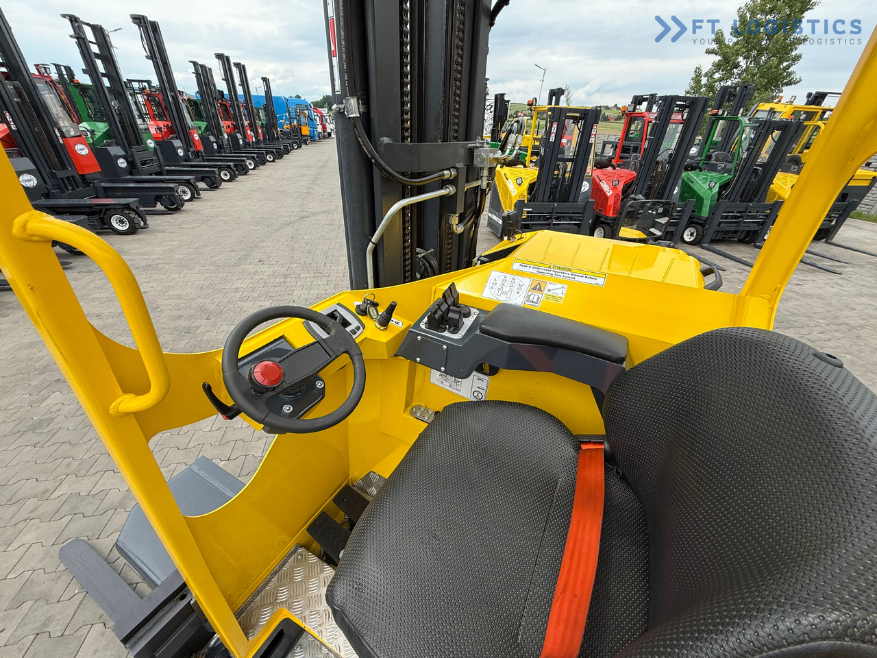 جديدة شاحنة مناولة بأربعة اتجاهات COMBILIFT MR / ELECTRIC / TRIPLEX – 6000MM / FULL FREE LIFT / WIDE POSITIONER / FORK SIDESHIFT / ONLY 1400 HOURS / LIKE NEW: صورة 14
