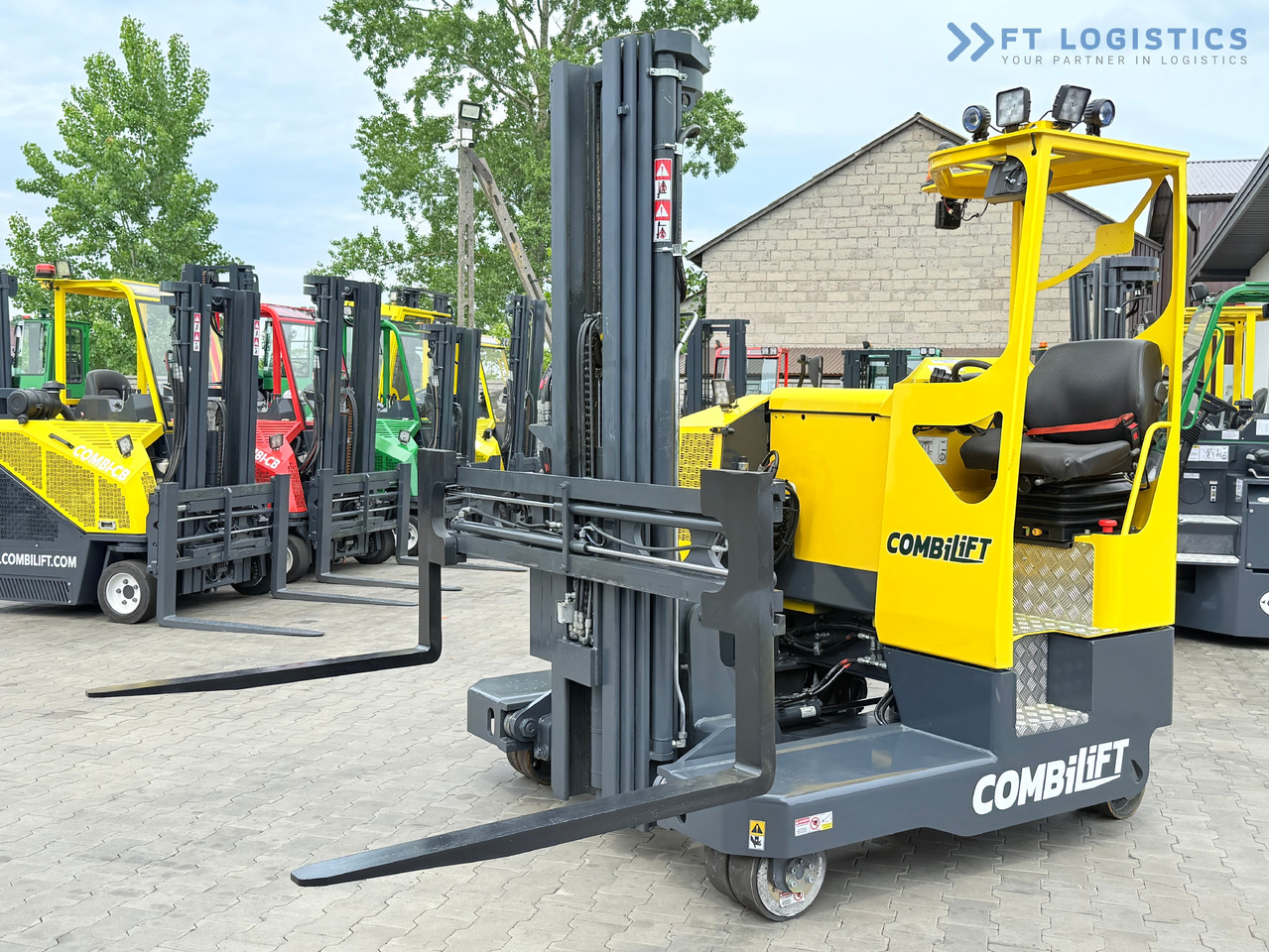 جديدة شاحنة مناولة بأربعة اتجاهات COMBILIFT MR / ELECTRIC / TRIPLEX – 6000MM / FULL FREE LIFT / WIDE POSITIONER / FORK SIDESHIFT / ONLY 1400 HOURS / LIKE NEW: صورة 19