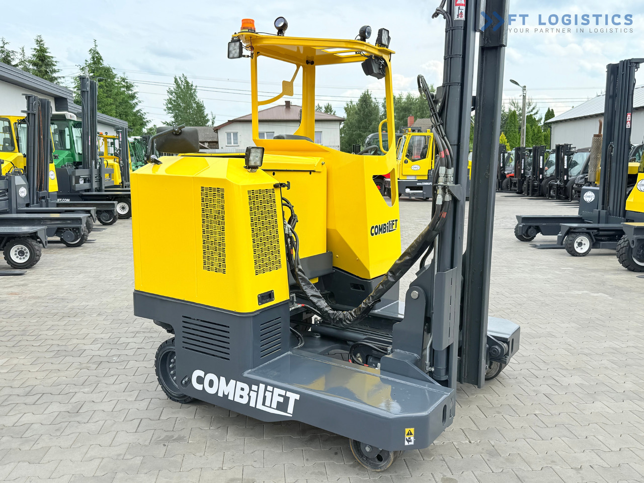 جديدة شاحنة مناولة بأربعة اتجاهات COMBILIFT MR / ELECTRIC / TRIPLEX – 6000MM / FULL FREE LIFT / WIDE POSITIONER / FORK SIDESHIFT / ONLY 1400 HOURS / LIKE NEW: صورة 34