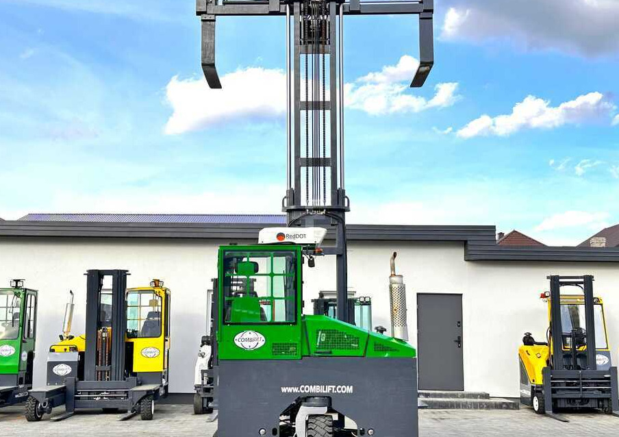 شاحنة مناولة بأربعة اتجاهات Combilift C5000XL / LPG / AIR CONDITIONING / WIDE POSITIONER / DUPLEX MAST / ADJUSTABLE FORKS / NEW TIRES / EXCELLENT CONDITION!: صورة 31