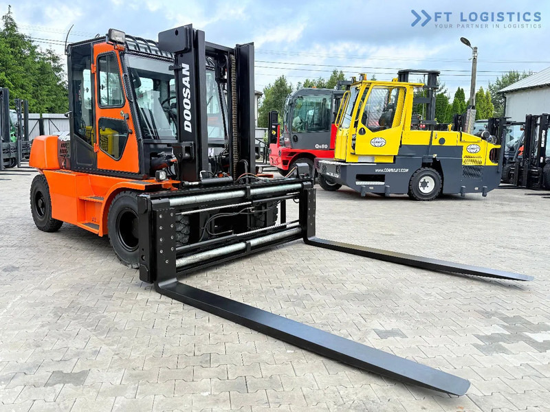 Doosan DOOSAN / DUPLEX 3000MM / SIDE SHIFT / FORK POSITIONER / 2500MM FORKS / 7000KG / CABIN / LIKE NEW DOOSAN / DUPLEX 3000MM / SIDE S - رافعة شوكية ديزل: صورة 5 Doosan DOOSAN / DUPLEX 3000MM / SIDE SHIFT / FORK POSITIONER / 2500MM FORKS / 7000KG / CABIN / LIKE NEW DOOSAN / DUPLEX 3000MM / SIDE S - رافعة شوكية ديزل: صورة 5