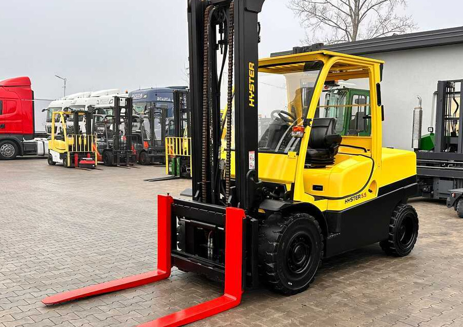 Hyster H5.5FT - Diesel -Only 5156 hours-Excellent condition - رافعة شوكية ديزل: صورة 1 Hyster H5.5FT - Diesel -Only 5156 hours-Excellent condition - رافعة شوكية ديزل: صورة 1