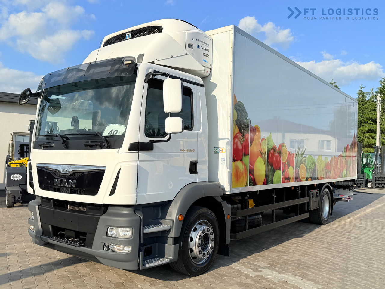 MAN TGM 18.290 / THERMOKING T-1200R / BI-TEMPERATURE / 19 PALLETS / 90% TYRES / EXCELLENT CONDITION / DHOLLANDIA TAIL LIFT / SIDE DOOR / PAYLOAD 8,220 KG - شاحنة الفريزر: صورة 1 MAN TGM 18.290 / THERMOKING T-1200R / BI-TEMPERATURE / 19 PALLETS / 90% TYRES / EXCELLENT CONDITION / DHOLLANDIA TAIL LIFT / SIDE DOOR / PAYLOAD 8,220 KG - شاحنة الفريزر: صورة 1