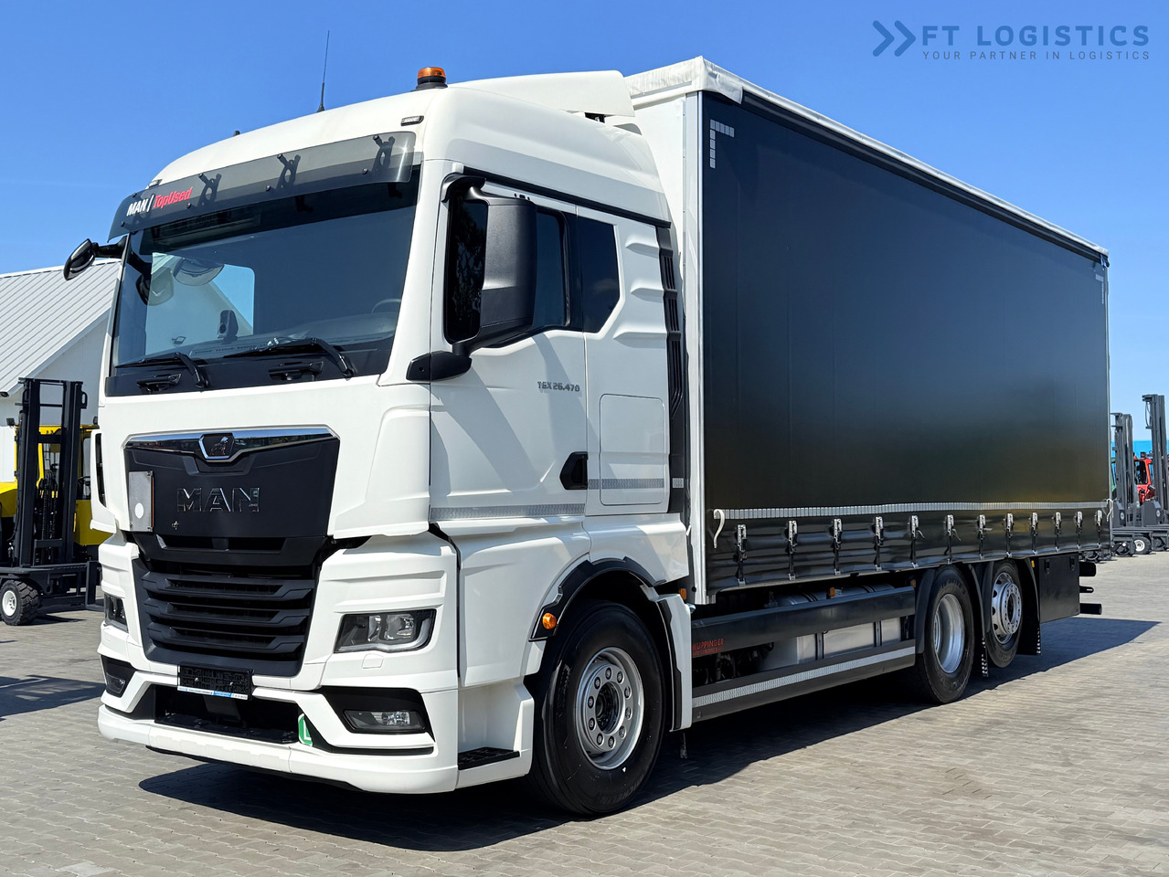 MAN TGX 26.470 / 19 Pallets / Steering Axle / 15 Ton Payload / Retarder / Excellent Condition - شاحنة ستارة: صورة 1 MAN TGX 26.470 / 19 Pallets / Steering Axle / 15 Ton Payload / Retarder / Excellent Condition - شاحنة ستارة: صورة 1