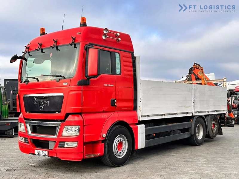 MAN TGX 26.480 Ciężarówka burtowa MAN TGX 26.480 6X2 / PALFINGER PK9002-EH B Crane / 80% Michelin - شاحنة كرين: صورة 3 MAN TGX 26.480 Ciężarówka burtowa MAN TGX 26.480 6X2 / PALFINGER PK9002-EH B Crane / 80% Michelin - شاحنة كرين: صورة 3