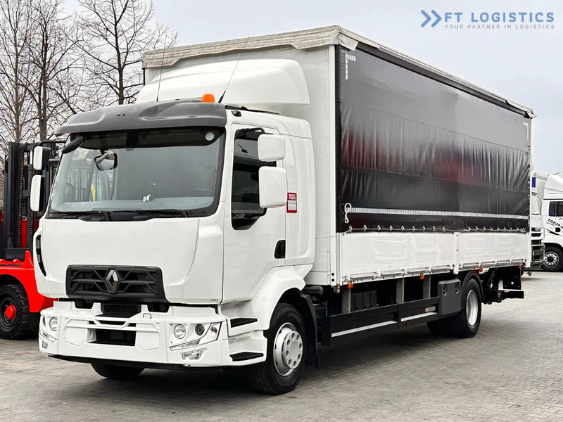 Renault Midlum 250 Renault D 250 / AUTOMATIC / 4X2 / 18 PALLETS / TAIL LIFT / SIDE BOARDS / curtainsider truck - شاحنة ستارة: صورة 2 Renault Midlum 250 Renault D 250 / AUTOMATIC / 4X2 / 18 PALLETS / TAIL LIFT / SIDE BOARDS / curtainsider truck - شاحنة ستارة: صورة 2