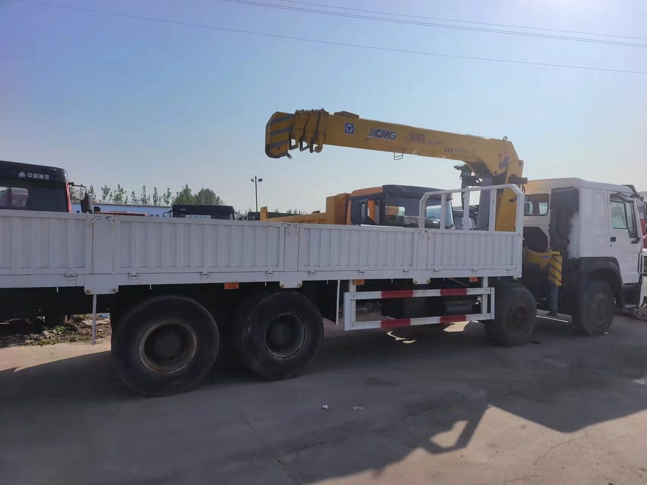 HOWO HOWO 371 chassis,10 TONS crane truck - شاحنة كرين: صورة 4 HOWO HOWO 371 chassis,10 TONS crane truck - شاحنة كرين: صورة 4