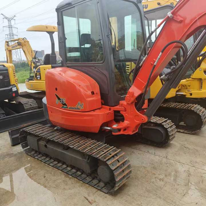 حفارة Excellent Performance Original Kubota U35 Mini 3tons Excavator in Stock   Kubota U25 35 55 Mini Excavator  with Pusher on Sale: صورة 1