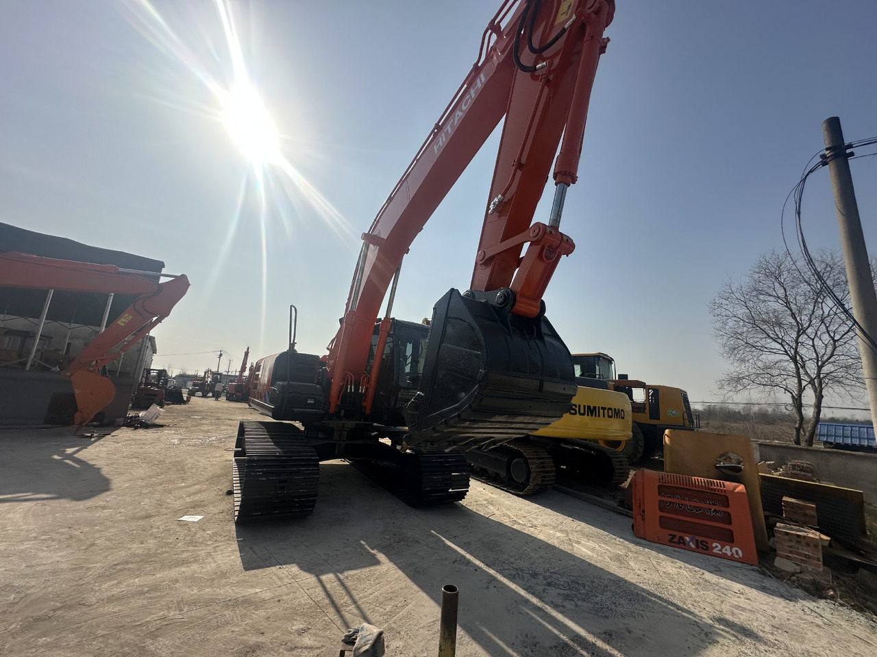 HITACHI Used Excavator ZX210-5G High Quality - آلات البناء: صورة 3 HITACHI Used Excavator ZX210-5G High Quality - آلات البناء: صورة 3