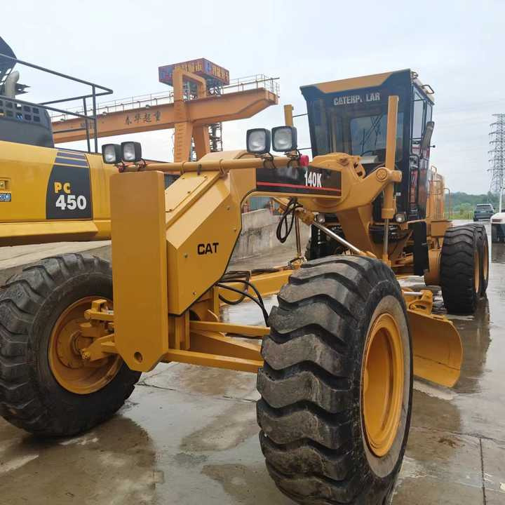 Used Cat 140K New Model Grader Popular Brand Japan Cat Hydraulic Machinery Construction Equipment - ممهدة: صورة 1 Used Cat 140K New Model Grader Popular Brand Japan Cat Hydraulic Machinery Construction Equipment - ممهدة: صورة 1