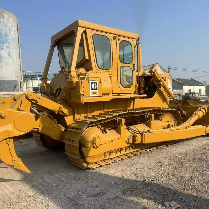 Used Cat D7G New Model Bulldozer Second Hand Machine Popular Brand Caterpillar Crawler Bulldozer Hydraulic Machinery - جرافة: صورة 1 Used Cat D7G New Model Bulldozer Second Hand Machine Popular Brand Caterpillar Crawler Bulldozer Hydraulic Machinery - جرافة: صورة 1