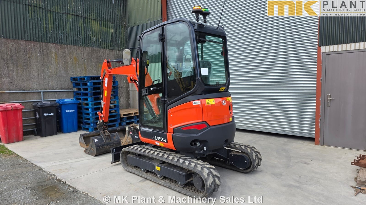 KUBOTA U27-4 - حفارة مُصَّغرة: صورة 3 KUBOTA U27-4 - حفارة مُصَّغرة: صورة 3
