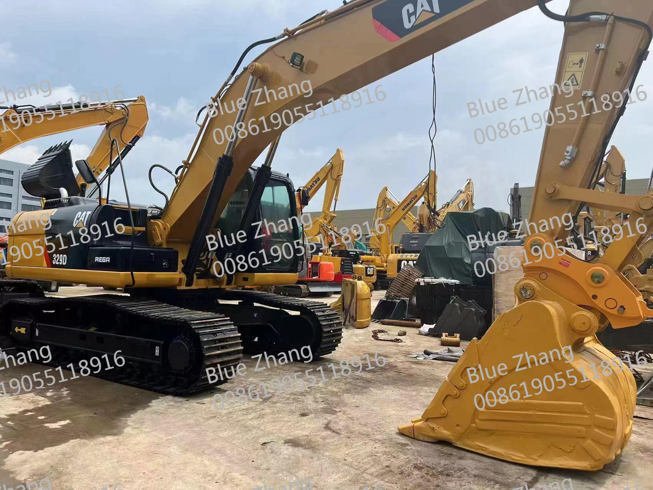 CATERPILLAR 329D - حفار زحاف: صورة 4 CATERPILLAR 329D - حفار زحاف: صورة 4