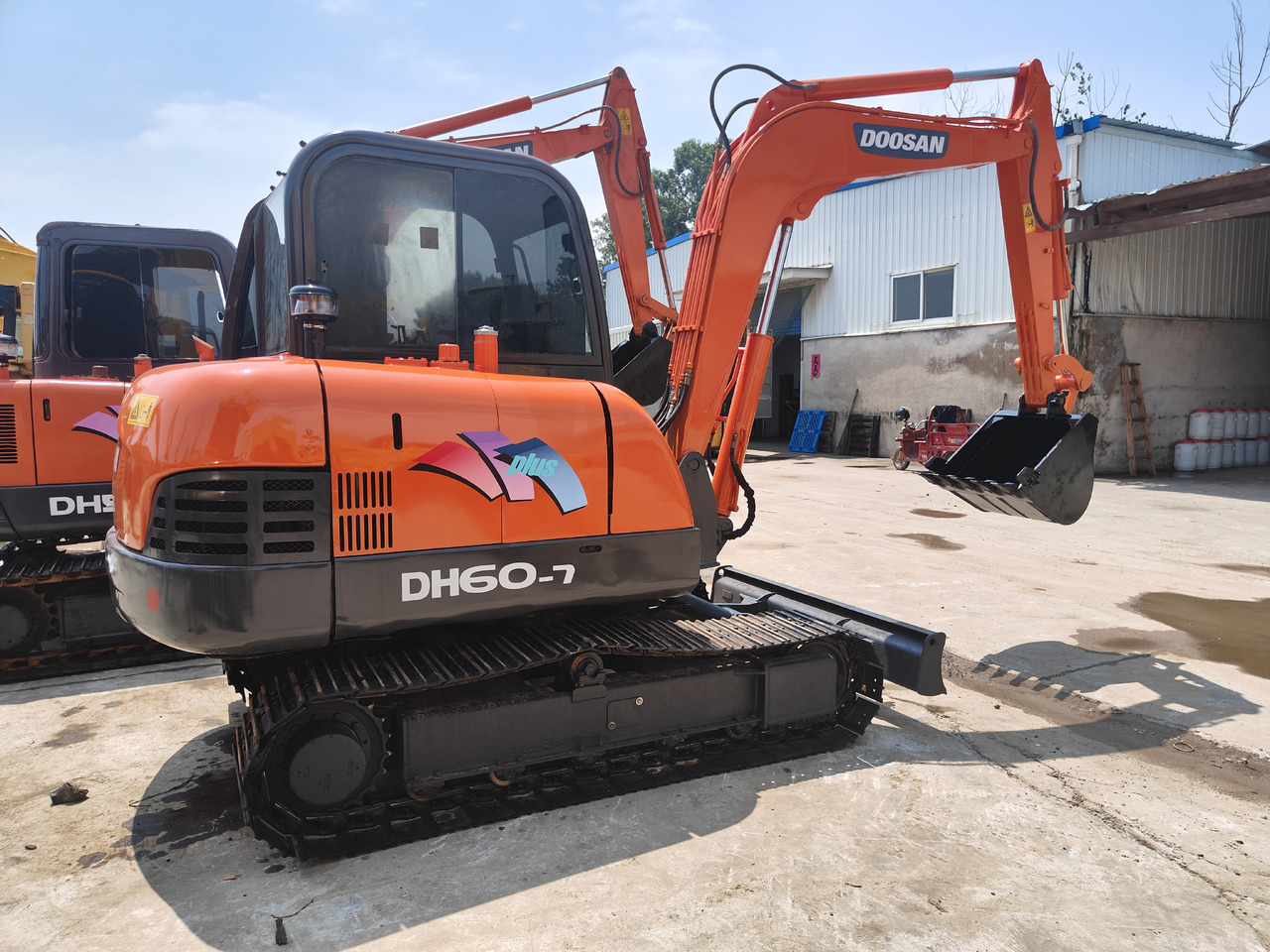 DOOSAN DH60-7 - حفار زحاف: صورة 2 DOOSAN DH60-7 - حفار زحاف: صورة 2