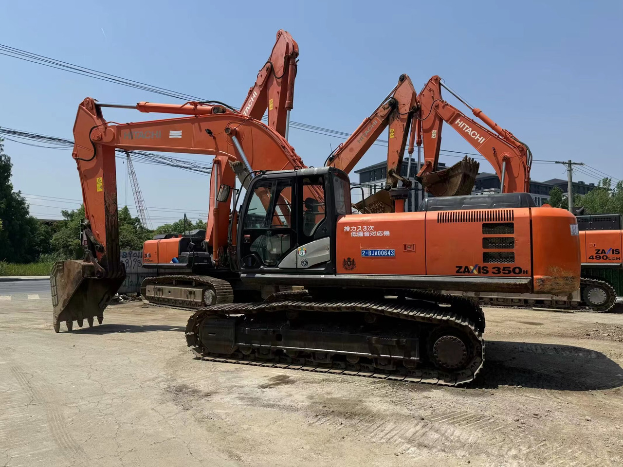 HITACHI ZX350-5G - حفار زحاف: صورة 1 HITACHI ZX350-5G - حفار زحاف: صورة 1