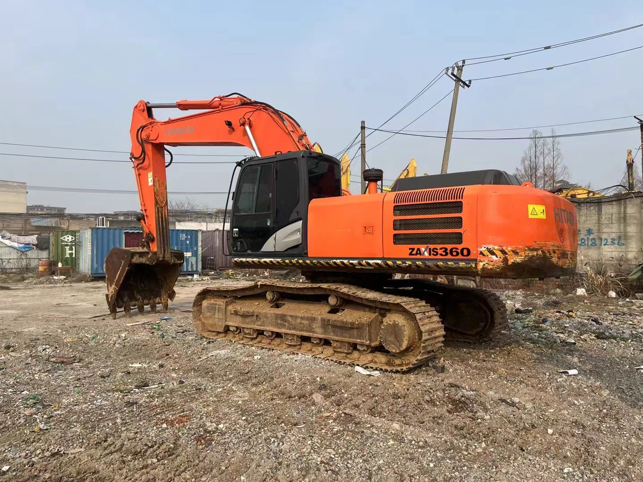 HITACHI ZX360-5G - حفار زحاف: صورة 1 HITACHI ZX360-5G - حفار زحاف: صورة 1