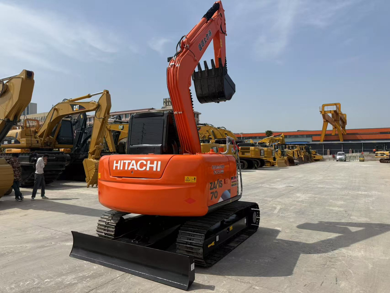 HITACHI ZX70 - حفار زحاف: صورة 4 HITACHI ZX70 - حفار زحاف: صورة 4