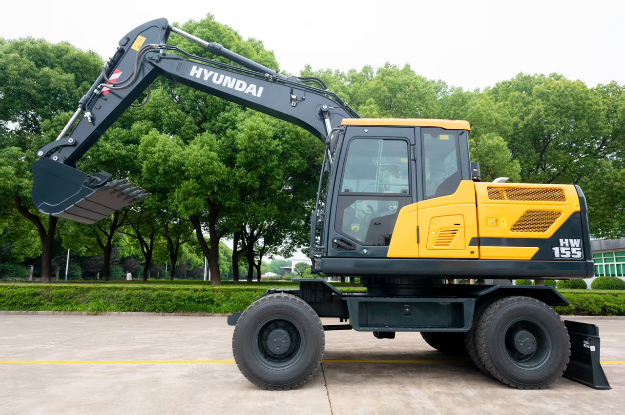 HYUNDAI HW155 - حفارة دولاب: صورة 2 HYUNDAI HW155 - حفارة دولاب: صورة 2